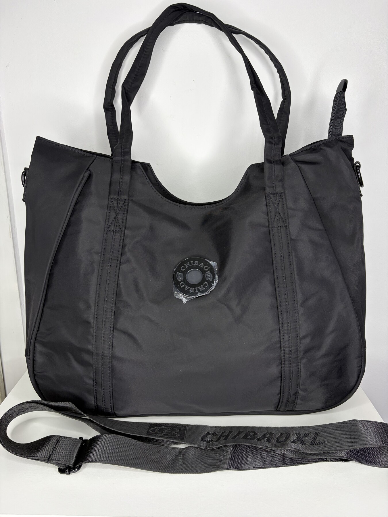 Tote bag grande Chibao – Negro