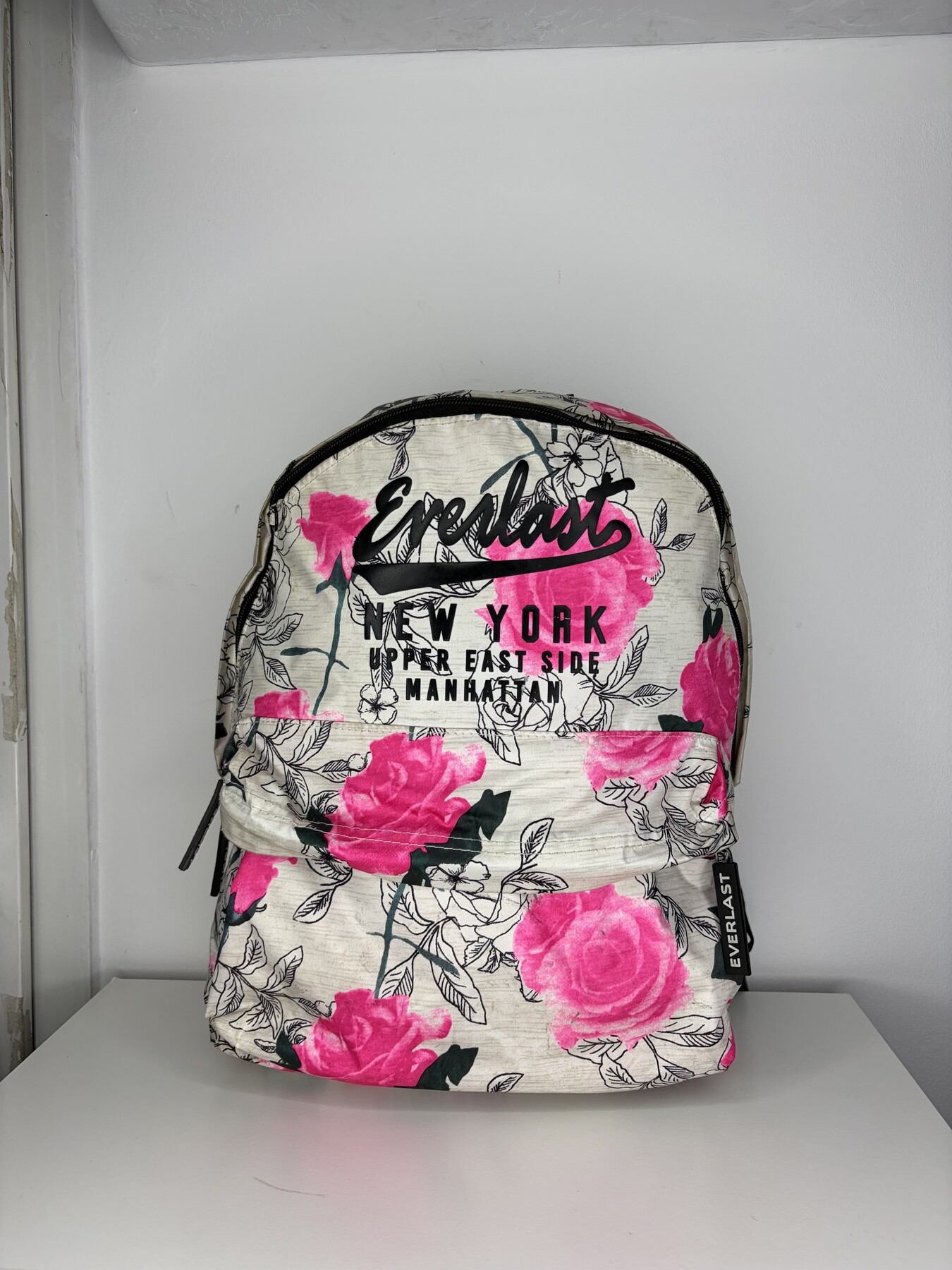 Mochila Everlast multicolor base blanca