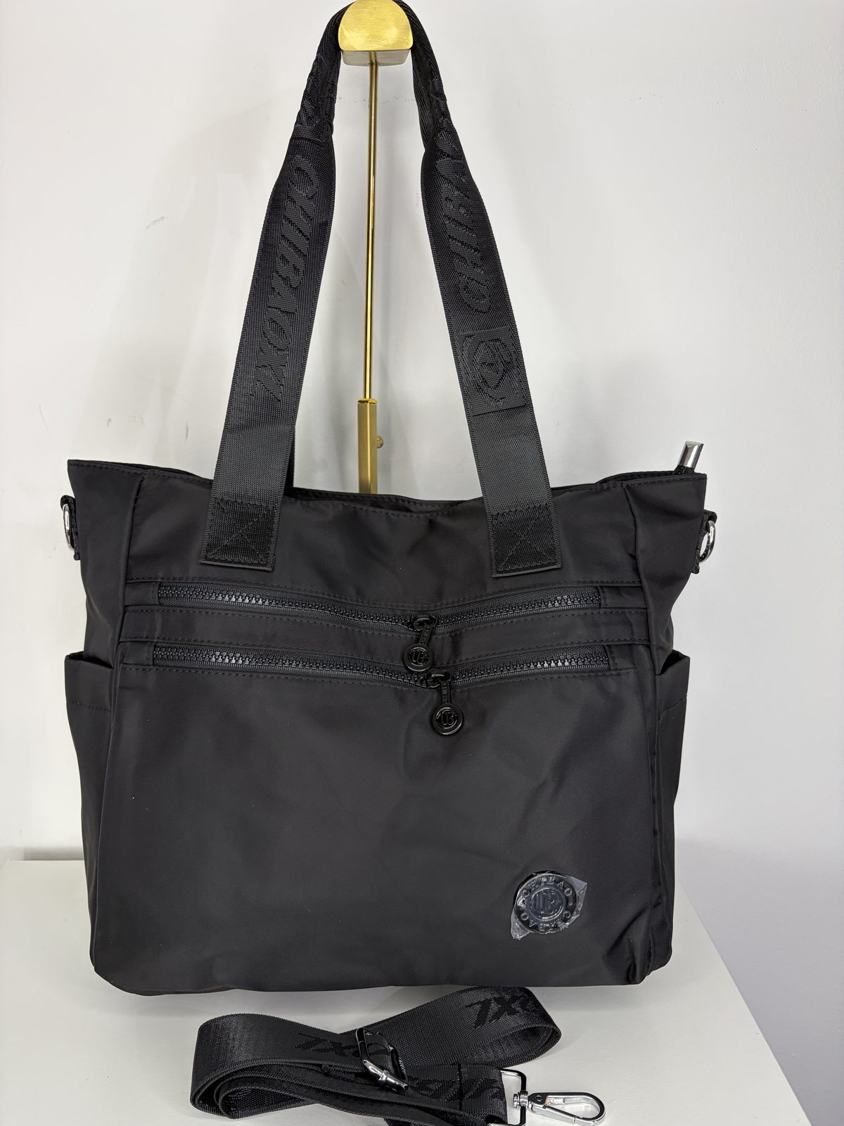 Tote bag mediana negra